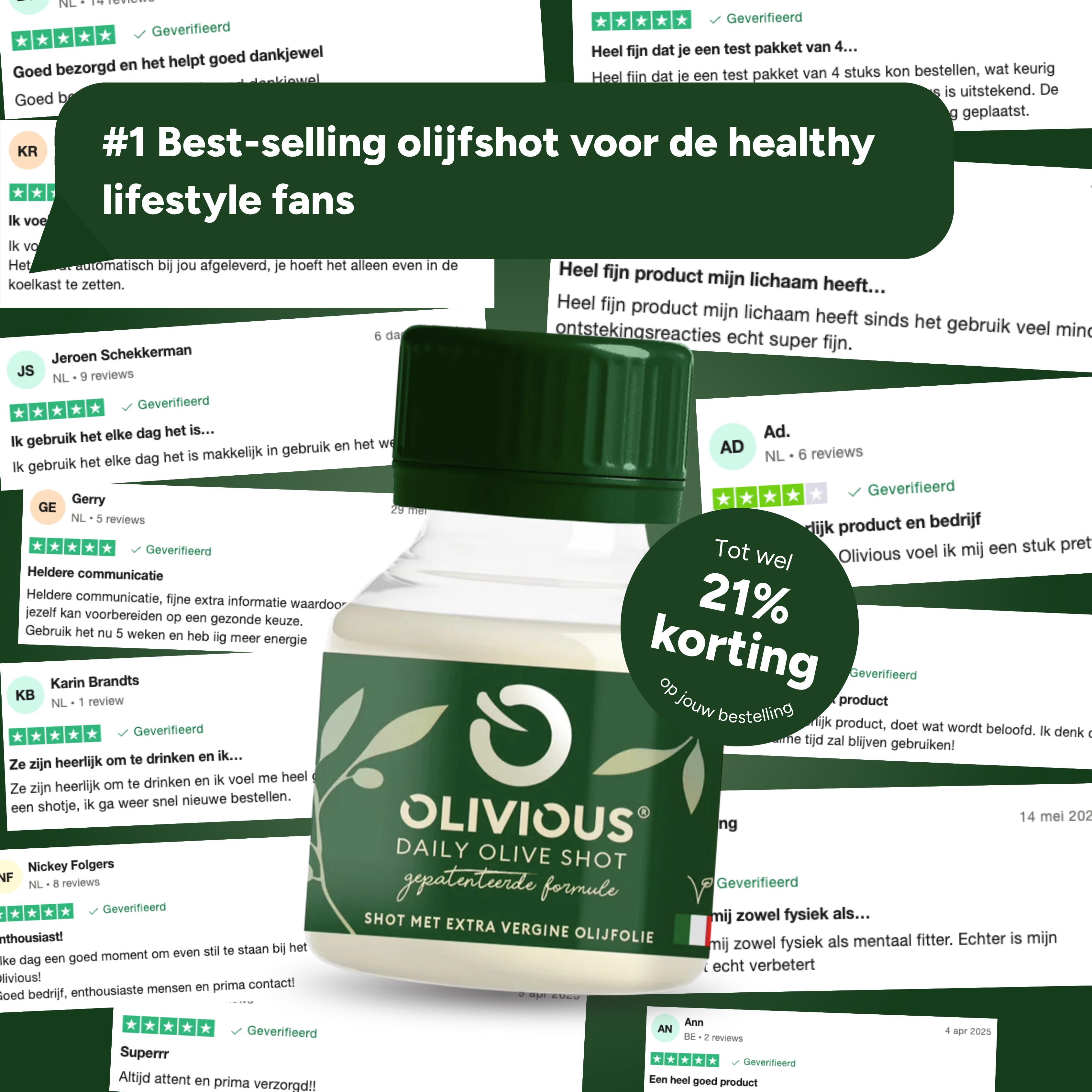 Olivious Dagelijkse Olijfshots